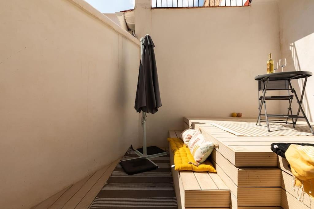 발렌시아 Cozy Loft Patio+Pool +Wifi 아파트 외부 사진