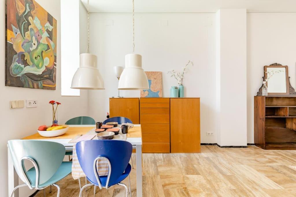 발렌시아 Cozy Loft Patio+Pool +Wifi 아파트 외부 사진