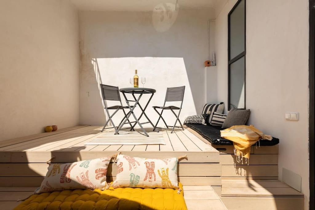 발렌시아 Cozy Loft Patio+Pool +Wifi 아파트 외부 사진